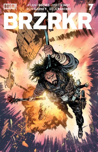 BRZRKR (BERZERKER) #7 (OF 12) CVR D JOHNSON FOIL