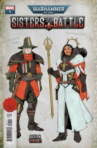 WARHAMMER 40K SISTERS BATTLE #5 (OF 5) SALAZAR DESIGN VAR