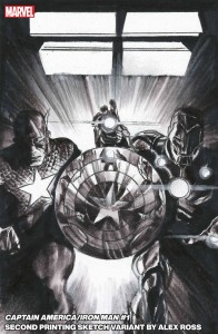 CAPTAIN AMERICA IRON MAN #1 (OF 5) 2ND PTG ALEX ROSS VAR