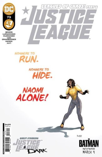 JUSTICE LEAGUE #73 CVR A YANICK PAQUETTE & NATHAN FAIRBAIRN