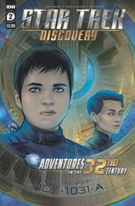 STAR TREK DISCOVERY ADV IN 32ND CENTURY #2 (OF 4) CVR A HERNANDEZ