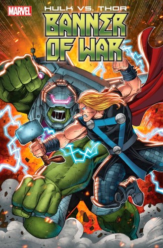 HULK VS THOR BANNER WAR ALPHA #1 RON LIM VAR