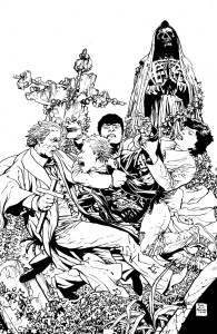 TOM HOLLANDS FRIGHT NIGHT #3 CVR D VIRGIN ART B&W LTD ED