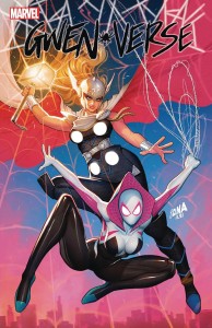DF SPIDER GWEN GWENIVERSE #2 SEELEY GOLD SGN