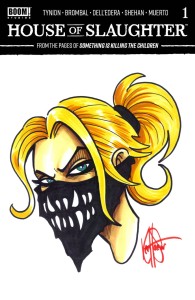 DF HOUSE OF SLAUGHTER #1 HAESER ERICA SLAUGHTER SKETCH