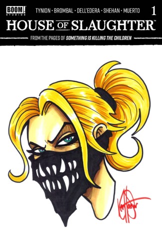 DF HOUSE OF SLAUGHTER #1 HAESER ERICA SLAUGHTER SKETCH