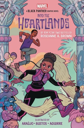 BLACK PANTHER SHURI & TCHALLA INTO HEARTLANDS HC GN (9781338648065)