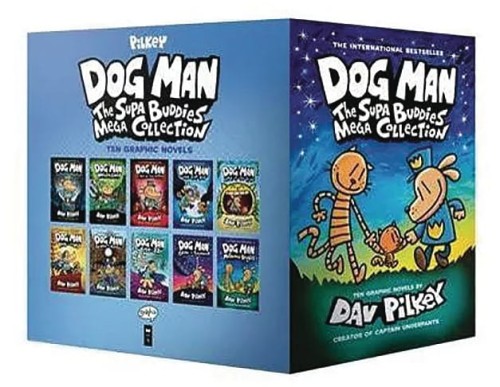 DOG MAN SUPA BUDDIES MEGA COLLECTION (9781338792164)
