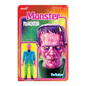 UNIV MONSTERS W5 FRANKENSTEIN COSTUME COLORS REACTION FIG