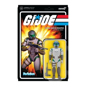 G.I. JOE WAVE 2 COBRA SHOCKTROOPER - RIFLE B REACTION FIGURE