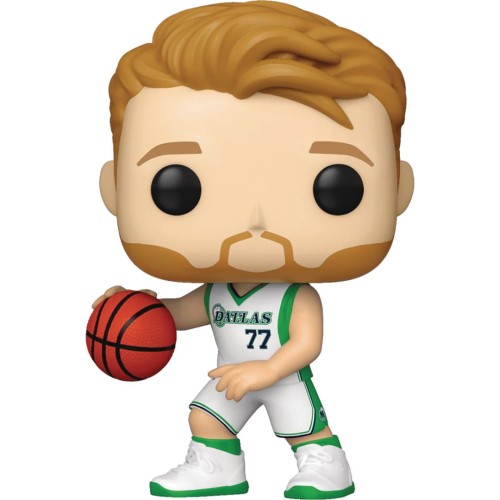 POP NBA MAVS LUKA DONCIC LIGHT BLUE JERSEY VIN FIG