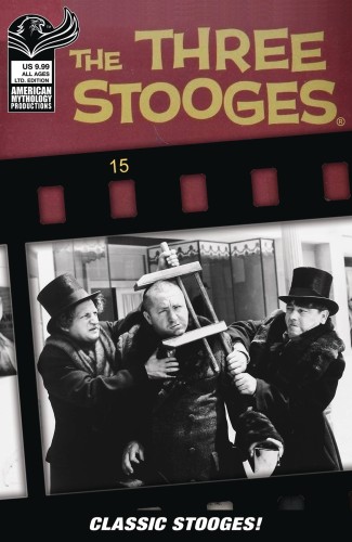 AM ARCHIVES THE THREE STOOGES GOLD KEY FIRST #1 CVR B CLASIC PHOTO 350 COPY LTD ED