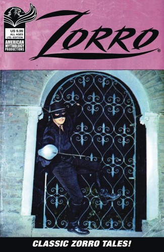 CLASSIC ZORRO DELL #8 CVR B B&W PHOTO