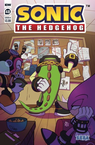 SONIC THE HEDGEHOG #48 CVR B BULMER