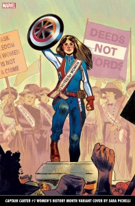 CAPTAIN CARTER #1 (OF 5) PICHELLI WOMENS HISTORY MONTH VAR