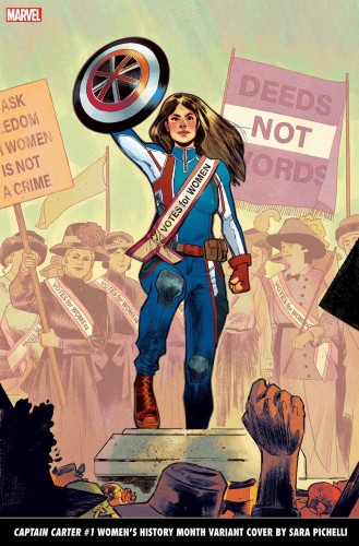 CAPTAIN CARTER #1 (OF 5) PICHELLI WOMENS HISTORY MONTH VAR