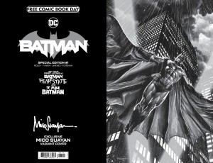 BATMAN SPECIAL EDITION FCBD #1 CVR C 500 COPY VIRGIN TRADE VAR