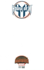 HOUSE OF M #1 BLANK VAR SWA