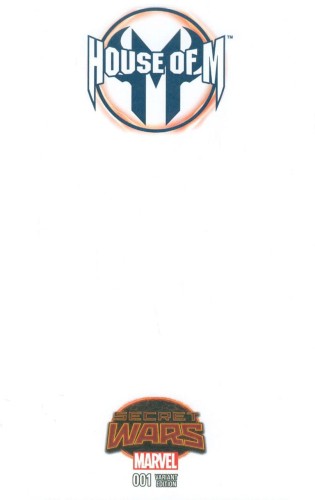 HOUSE OF M #1 BLANK VAR SWA