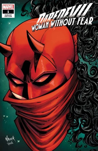 DAREDEVIL WOMAN WITHOUT FEAR #1 (OF 3) NAUCK HEADSHOT VAR