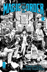 MAGIC ORDER 2 #5 (OF 6) CVR D SOOK B&W
