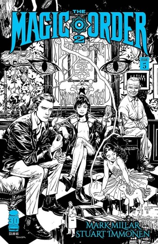 MAGIC ORDER 2 #5 (OF 6) CVR D SOOK B&W