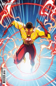 FLASH #780 CVR B MAX DUNBAR CARD STOCK VAR (WAR FOR EARTH-3)