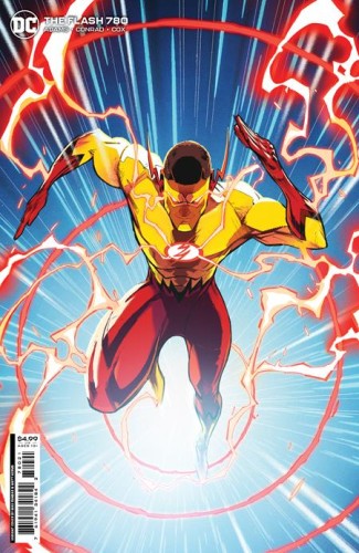 FLASH #780 CVR B MAX DUNBAR CARD STOCK VAR (WAR FOR EARTH-3)
