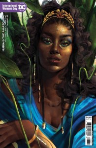NUBIA AND THE AMAZONS #6 (OF 6) CVR C JULIET NNEKA INTERNATIONAL WOMENS DAY CARD STOCK VAR (TRIAL OF THE AMAZONS)