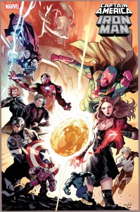 CAPTAIN AMERICA IRON MAN #5 (OF 5) SCHITI INFINITY SAGA PHASE 2 VAR