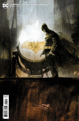 JUSTICE LEAGUE 2022 ANNUAL #1 CVR B FELIPE MASSAFERA CARD STOCK VAR