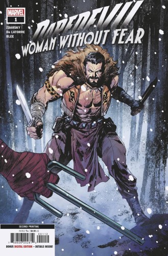 DAREDEVIL WOMAN WITHOUT FEAR #1 (OF 3) 2ND PTG DE LATORRE VAR