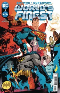 DF BATMAN SUPERMAN WORLDS FINEST #1 WAID SGN PLUS 1