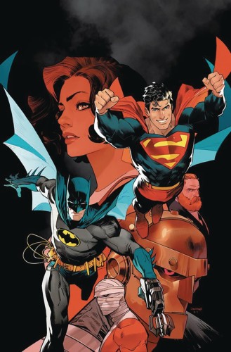 DF BATMAN SUPERMAN WORLDS FINEST #2 WAID SGN