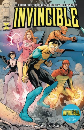 DF INVINCIBLE #1 AMAZON ED OTTLEY SGN