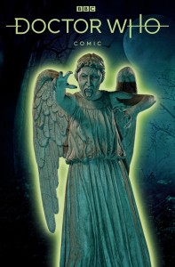 DOCTOR WHO ORGINS #1 (OF 4) CVR B WEEPING ANGEL GLOW IN DARK