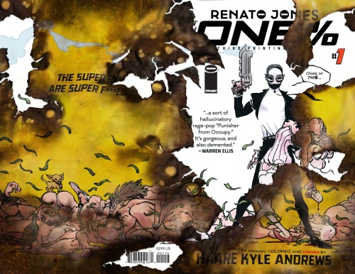 RENATO JONES ONE PERCENT #1 3RD PTG