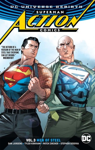 SUPERMAN ACTION COMICS TP VOL 03 MEN OF STEEL (REBIRTH) (9781401273576)