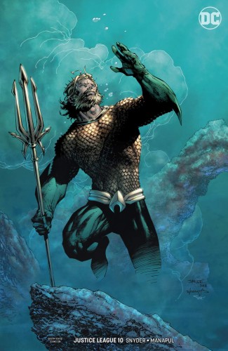 JUSTICE LEAGUE #10 VAR ED (DROWNED EARTH)