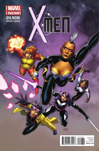 X-MEN #10.NOW CASSADAY VAR ANMN