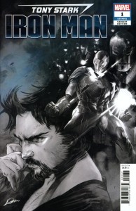 TONY STARK IRON MAN #1 PARTY SKETCH VAR