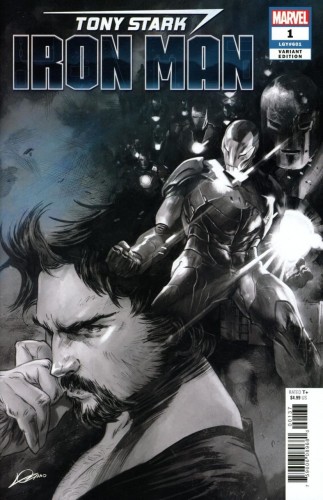 TONY STARK IRON MAN #1 PARTY SKETCH VAR