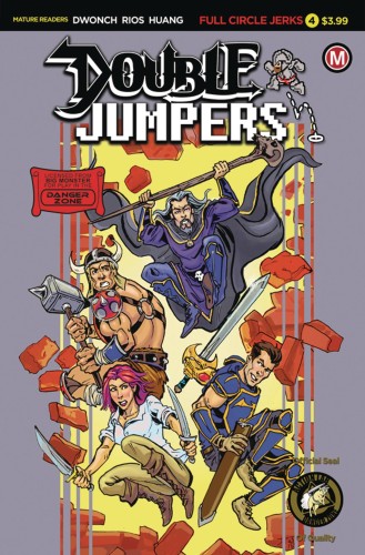 DOUBLE JUMPERS FULL CIRCLE JERKS #4 (OF 4) CVR B LOGAN