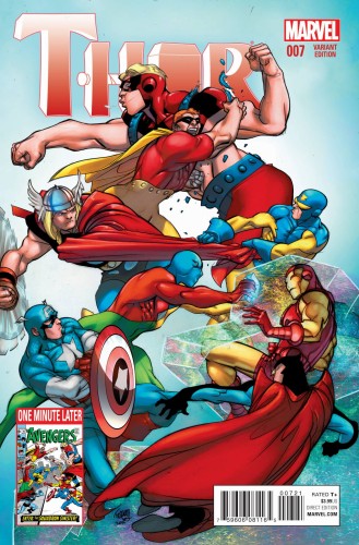 THOR #7 AVENGERS VAR