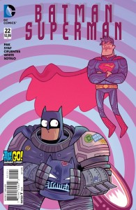BATMAN SUPERMAN #22 TEEN TITANS GO VAR ED