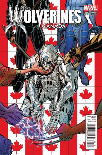 WOLVERINES #1 CANADA VAR