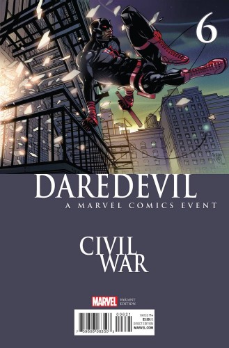 DAREDEVIL #6 FERRY CIVIL WAR VAR