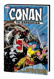 CONAN THE BARBARIAN ORIG MARVEL YRS OMNIBUS HC VOL 09 LEE CVR