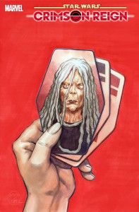 STAR WARS CRIMSON REIGN #3 (OF 5) LOPEZ SABACC CARD VAR