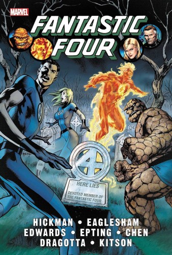 FANTASTIC FOUR HICKMAN OMNIBUS HC VOL 01 DAVIS 1ST ISSUE CVR (9781302932404)